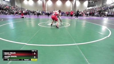 215 lbs Cons. Round 5 - Isaac Fields, Fort Osage vs Masen Bindel, Liberty