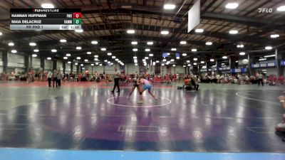 120 lbs Rr Rnd 1 - Hannah Huffman, Wrecking Crew Dream Crushers vs Maia DeLaCruz, Hammer Wrestling Club