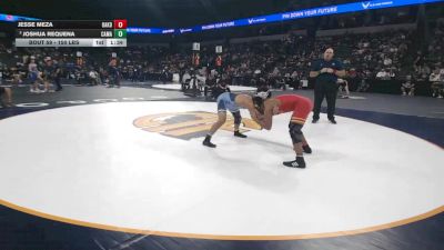 150 lbs Round Of 64 - Jesse Meza, Oakdale (SJ) vs Joshua Requena, Camarillo (SS)