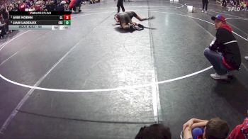 95 lbs Quarterfinal - Jase Koehn, Clarkson Leigh vs Liam LaDeaux, Creighton