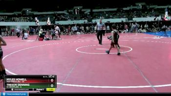 69-75 lbs Semifinal - Myles Howell, Flex Wrestling vs Treson Denning, CC Grapplers