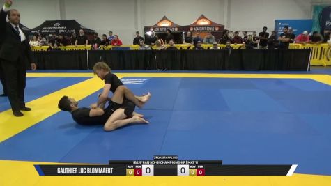 Cleito Soares De Resende Junior vs Gauthier Luc Blommaert 2026 Pan IBJJF Jiu-Jitsu No-Gi Championship