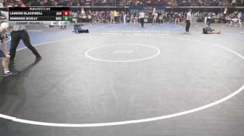 D 1 106 lbs Champ. Round 2 - Jennings Scully, Northshore vs Landon Blackwell, Zachary