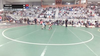 43 kg Cons. Sub-quarters - Piper Fry, Michigan Wrestling Academy vs Shaley Lau, Golden Back MRTC