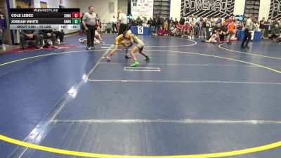 72 lbs Consy 3 - Cole Lebec, SHWA vs Jordan White, Dawg Pound