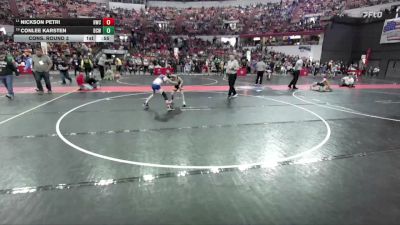 73 lbs Cons. Round 3 - Nickson Petri, Hartford Wrestling Club vs ConLee Karsten, BCWC