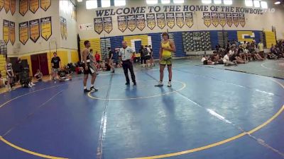 157 lbs Round 4 (8 Team) - Koen Falk, Oviedo WC vs Nate Barrett, VSUS Athletics RTC