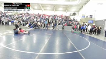 138 lbs Cons. Round 2 - Jonathan Gonzalez, Grand County vs Simon Tsaturyan, Skyline