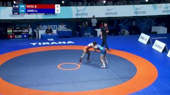 55 kg Final 3-5 - Bhavika Puranmasi Patel, India vs Amani Emma Jones, United States