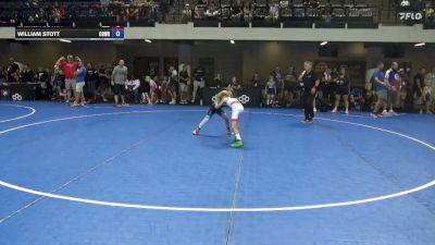 53 lbs Cons. Sub-semis - Breklin Dowdy, Greater Heights Wrestling vs William Stott, Compound Wrestling