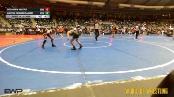 73 lbs Consi Of 32 #2 - Benjamin Myers, Shootbox vs Austin Krautkramer, Weigh In Club