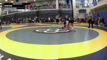 138 lbs Champ. Round 2 - Gavin Kirk, Elida vs Johnathan Iman, Springfield