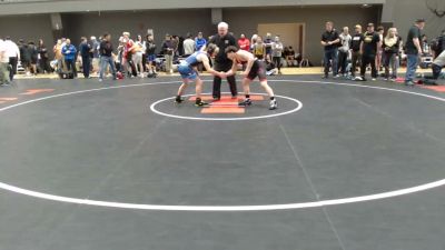 126 lbs Champ. Rd Of 16 - Landon Hill, Juneau Youth Wrestling vs Baylon Austin, USA Gold