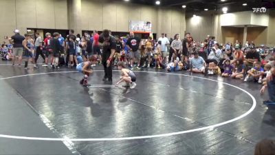 55 lbs Round 4 (6 Team) - Collin Gandee, North DeSoto Red WA vs Braylen Rone, Tasmanian Devils