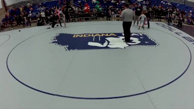 8U Boys - 56 lbs Cons. Semis - Sawyer Wankowski, Thoroughbred Wrestling Academy vs Samuel Islas, Arizona