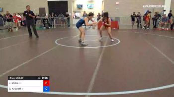 65 kg Consi Of 8 #2 - Julia Mata, Team Missouri vs Grace Kristoff, Team Illinois