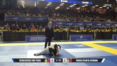 Tatum Beatrice Linay Teruel vs Paikeha U'ilani W. Ho'omana 2026 Pan Kids Jiu-Jitsu IBJJF Championship