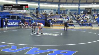 133 lbs Cons. Semi - Rashaud Morgan, Pratt Community College vs Cam Kiser, Cowley College