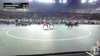 B6A-144 lbs Champ. Round 1 - Jackson Mills, Sapulpa vs Layland Jimmerson, Putnam City
