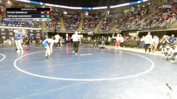 124 lbs Round Of 32 - Rylan Quarello, Claysburg-Kimmel vs Yefraim Sadchikov, General McLane