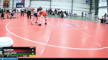 115 lbs Rd# 1 9:00am Friday - Oliver Lester, PA Silver vs Eli Edfors, Nebraska Elite