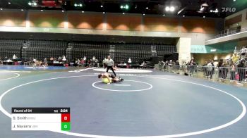 133 lbs Round Of 64 - Sam Smith, Oklahoma State vs Jacob Navarro, Saint Mary