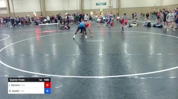 130 lbs Quarterfinal - Isis Severe, Youth Impact Center Wrestling Club vs Gabrielle Asabi, Florida Phoenix