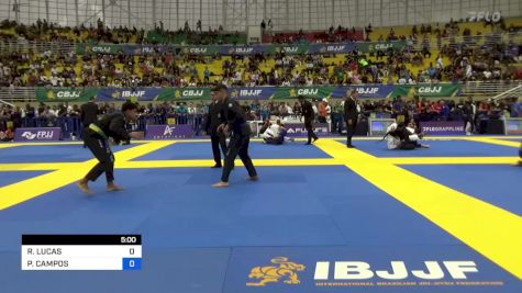 RAUA LUCAS vs PEDRO CAMPOS 2023 Brasileiro Jiu-Jitsu IBJJF