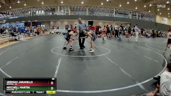 88 lbs Round 2 - Jermiah Jaramillo, Buxton vs Mitchell Martin, Irontide