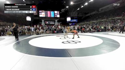 126 lbs Champ. Rd Of 128 - Romeo Chavez, AZ vs Revin Dickman, IN