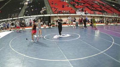 135 lbs 2nd Place Match - Brynlee Lutz, Alaska vs Ayla Hampton, Colorado