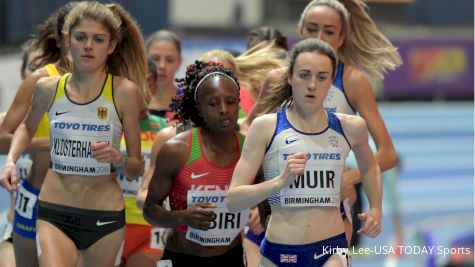 Laura Muir Runs 4:05 Second Half To Beat Klosterhalfen In Euro 3k