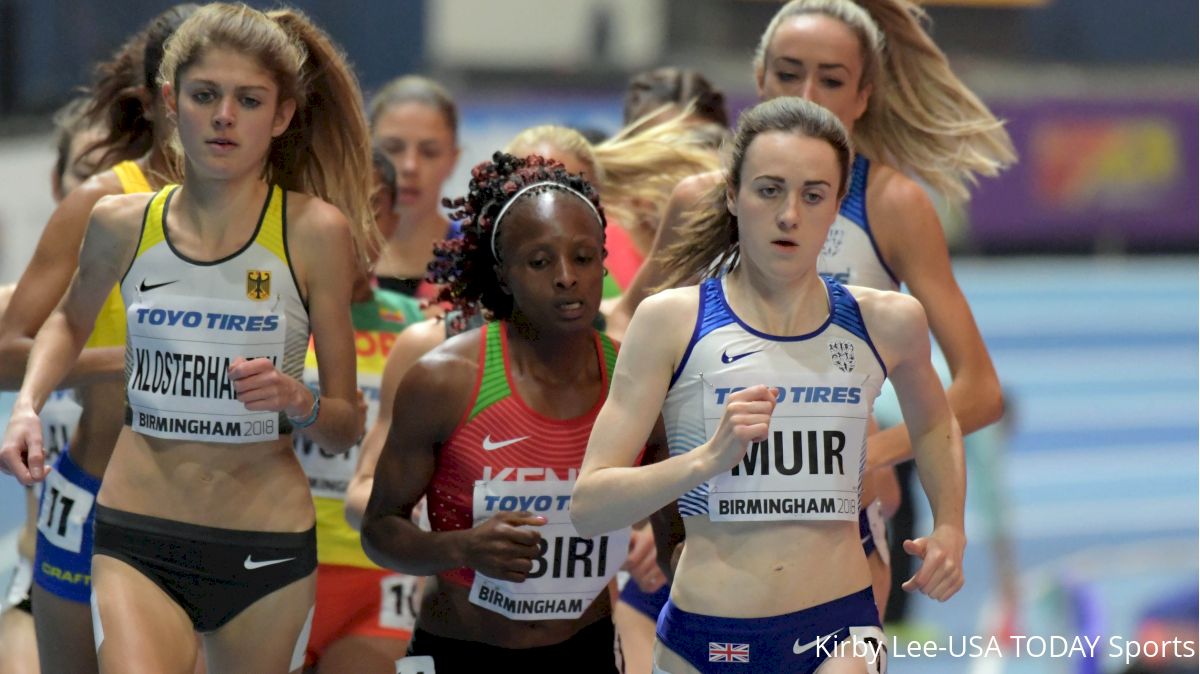 Laura Muir Runs 4:05 Second Half To Beat Klosterhalfen In Euro 3k