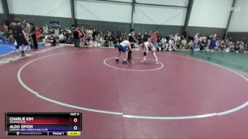 144 lbs Cons. Round 2 - Aldo Simon, Auburn Area Wrestling Club vs Charlie Kim, Washington