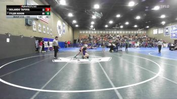 120 lbs Cons. Round 3 - Rolando Tafoya, Cesar Chavez vs Tyler Hixon, Morro Bay