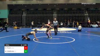 125 lbs Consolation - Connor Finch, Warner Pacific vs William Edelblute, Utah Valley