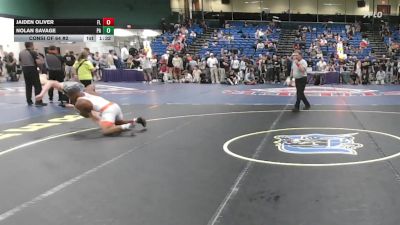 157 lbs Consi Of 64 #2 - Jaiden Oliver, FL vs Nolan Savage, PA