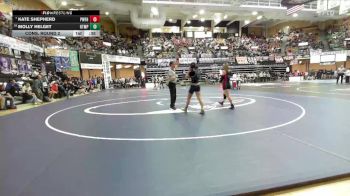 120 lbs Cons. Round 2 - Kate Shepherd, Pomona-West Franklin Hs vs Molly Helget, Hays-Thomas More Prep-Marian HS