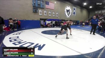 144 lbs Cons. Round 4 - Wyatt Williams, Chico vs Kassim Williams, Paso Robles