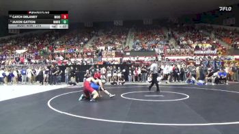 215 lbs Champ. Round 1 - Jaxon Gatton, Winfield vs Catch DeLaney, McPherson Hs