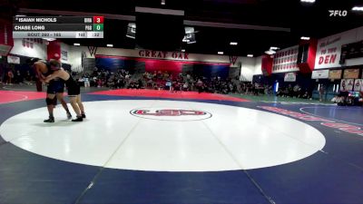 165 lbs Cons. Round 2 - Chase Long, Pacifica/GG vs Isaiah Nichols, Diamond Ranch
