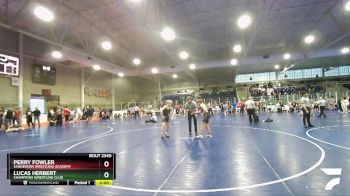 113 lbs Cons. Round 4 - Perry Fowler, Sanderson Wrestling Academy vs Lucas Herbert, Champions Wrestling Club