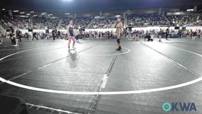 150 lbs Semifinal - Mahlea Warrior, Tecumseh Youth Wrestling vs Ripley Harris, Team Tulsa Wrestling Club