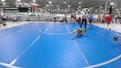 44 lbs Finals (2 Team) - Koen Robinson, Empire WA vs Forrest Grover, Xtreme Team