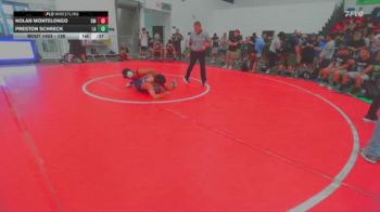 126 lbs Cons. Round 4 - Nolan Montelongo, Braveheart WC vs Preston Schreck, Lab Academy