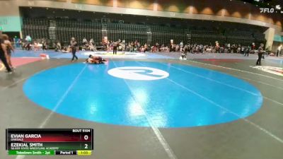 140-148 lbs Round 1 - Ezekial Smith, Silver State Wrestling Academy vs Evian Garcia, Oakdale