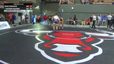 152 lbs Consi Of 8 #1 - Elias Gonzales, Sanger vs Jackson Golding, Bakersfield