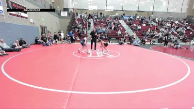 78 lbs Cons. Round 3 - Ezra Fernandez, Sublime Wrestling Academy vs Gradyn Harvey, St. Maries Wrestling Club