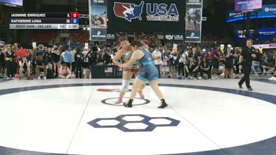 235 lbs Cons. Sub-semis - Jasmine Enriquez, Illinois vs Katherine Luna, California