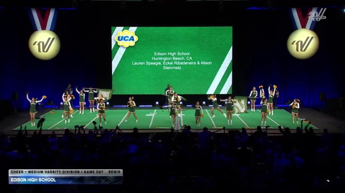 Edison High School [2026 Cheer - Medium Varsity Division I Game Day ...